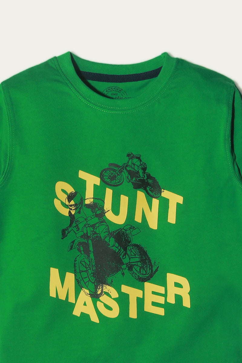 LONG SLEEVE GRAPHIC T-SHIRT (BKTJ-079)