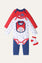 2bodysuits, Pajamas, bib and pair of socks (pack of 5) (CBVP-028R)