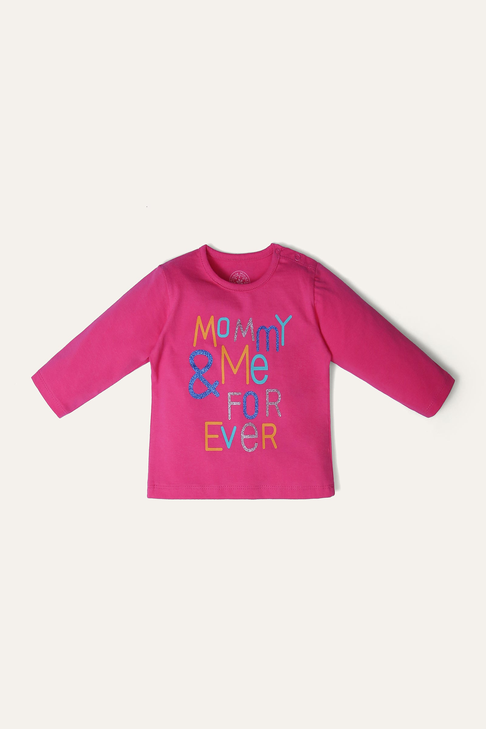 Graphic T-Shirt - Soft Jersey | Pink - Best Kids Clothing Brands In Pakistan Online|Minnie Minors