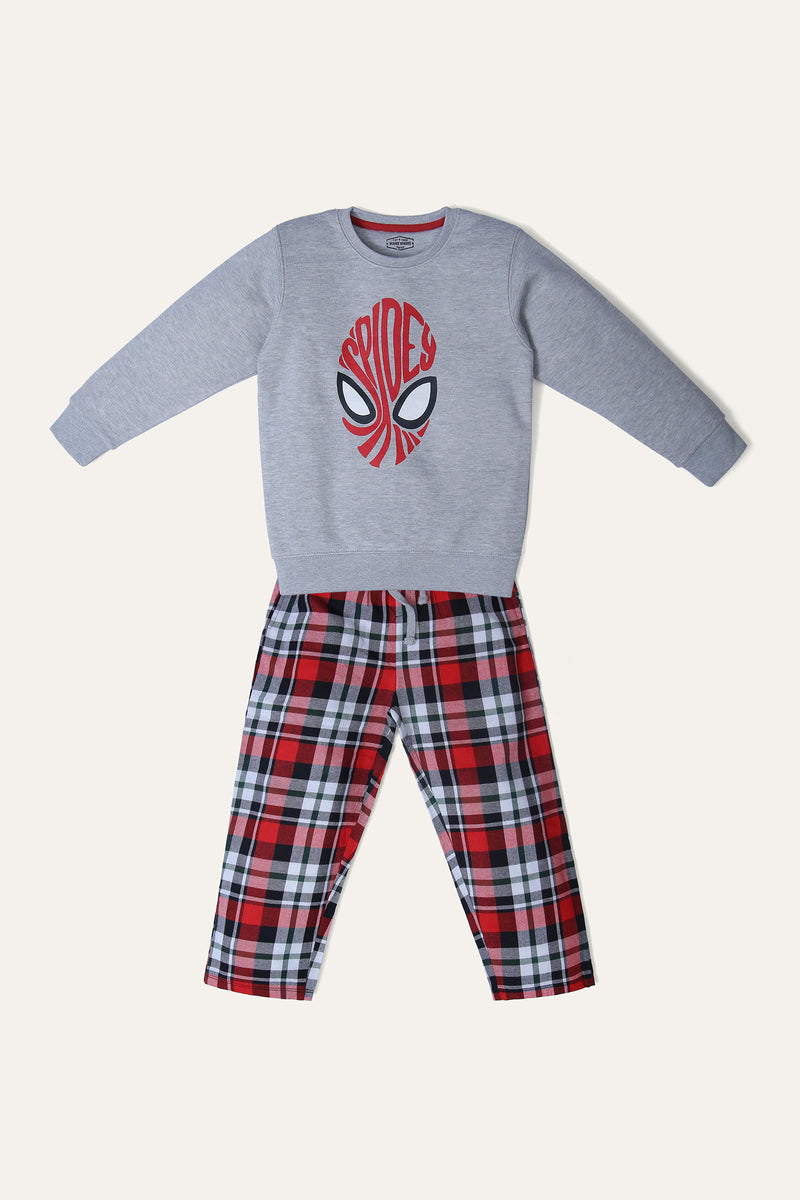 Night Suit - Soft Fleece+Flanel | Assorted - Best Kids Clothing Brands In Pakistan Online|Minnie Minors