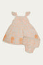 Embroidered Frock with Diaper Cover (IF-388)