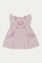 Embroidered Frock with Diaper Cover (IF-387)