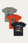 GRAPHIC T-SHIRTS (PACK OF 3) (BKTPJ-023)