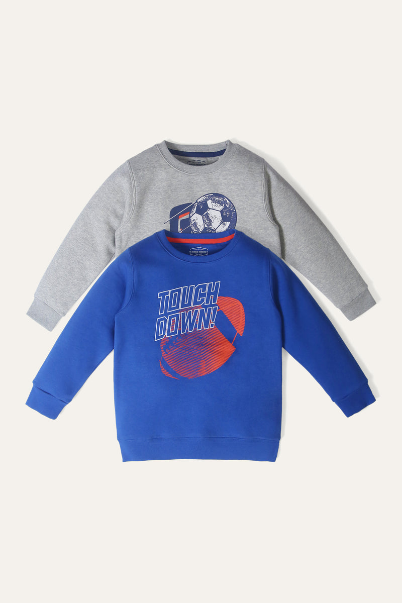 SWEATSHIRTS (PACK OF 2) (BKTPF-06R)