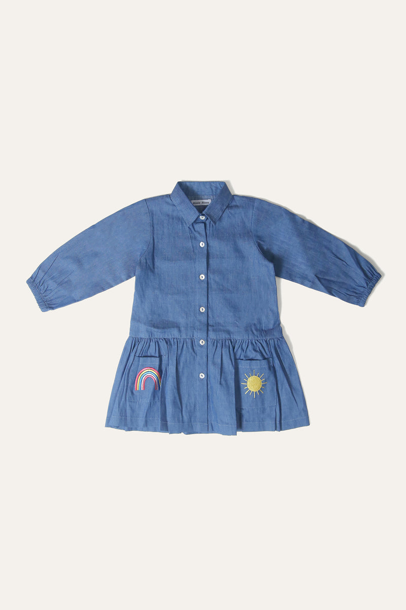 Embroidered Casual Frock (IF-371R)