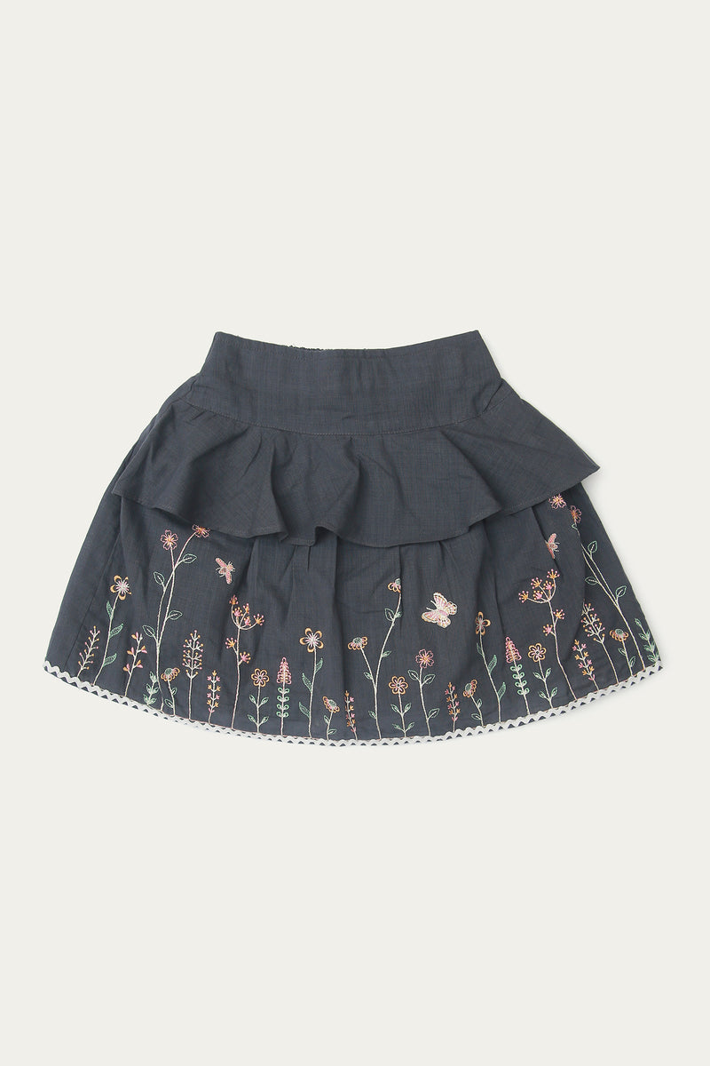 Embroidered Skirt (BS-257)