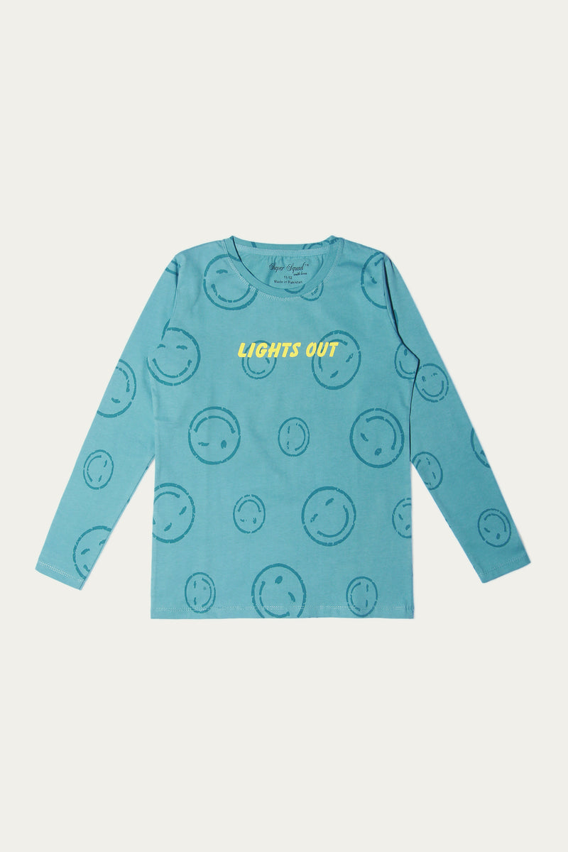 SMILEY ROTARY PRINT NIGHT SUIT (SSGNW-79)