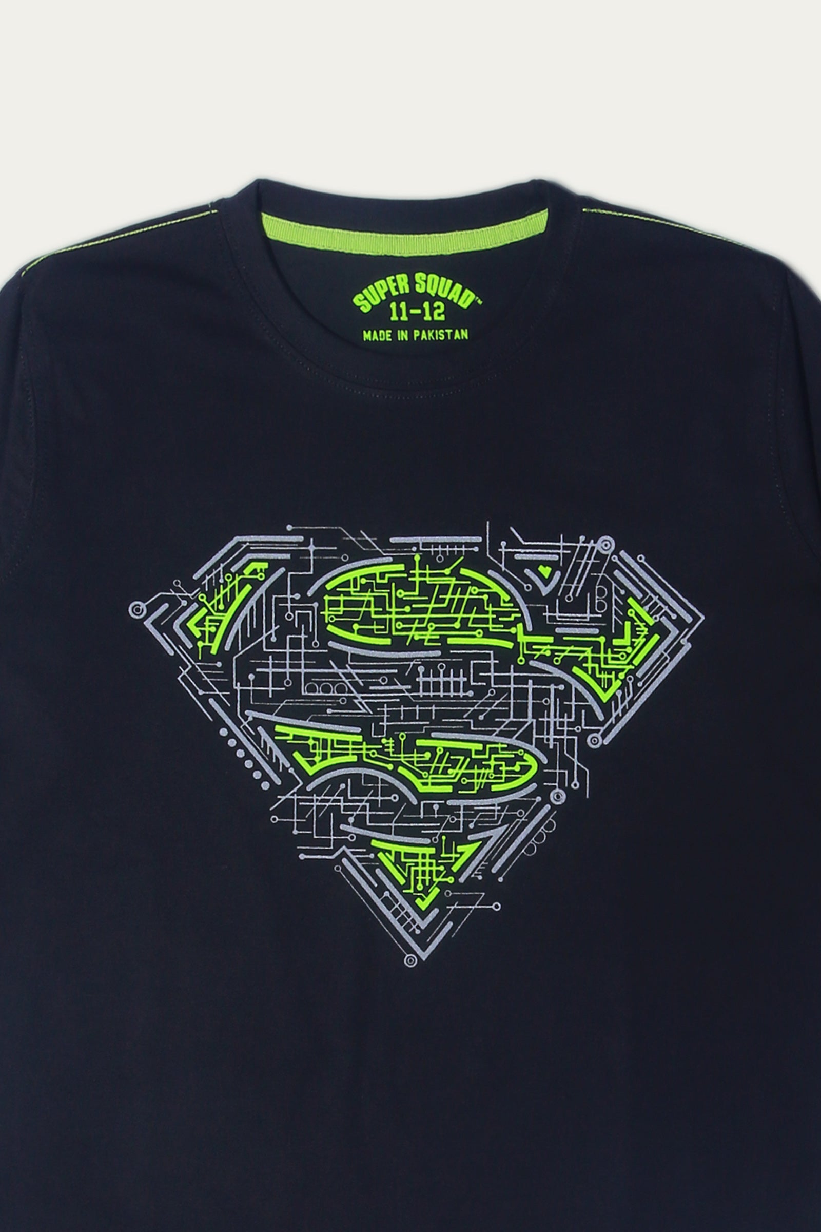 LONG SLEEVE GRAPHIC CREW NECK T-SHIRT (SSBK-1485)