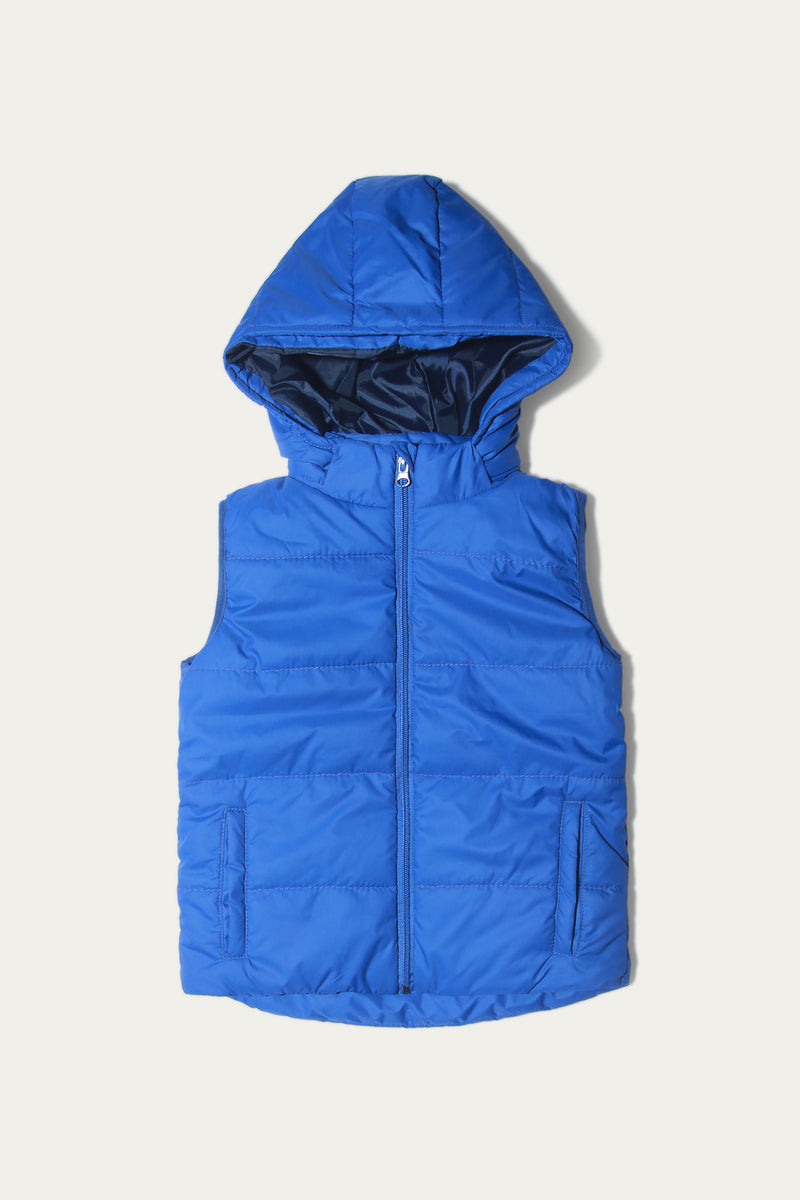 SLEEVELESS PUFFER JACKET (BWJ-025)