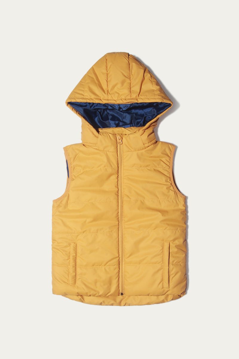 SLEEVELESS PUFFER JACKET (BWJ-025)