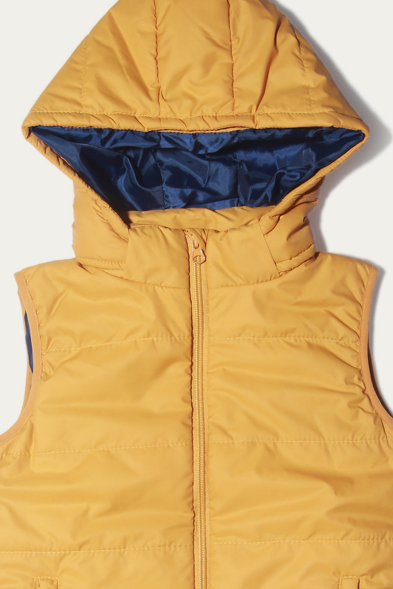 SLEEVELESS PUFFER JACKET (BWJ-025)