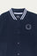 VARSITY BUTTON THROUGH HOODIE WITH EMBROIDERY (BFU-052)