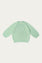 Raglan Sleeve Crew Neck Crocheted Sweater with Hand work (IGMMS-032)