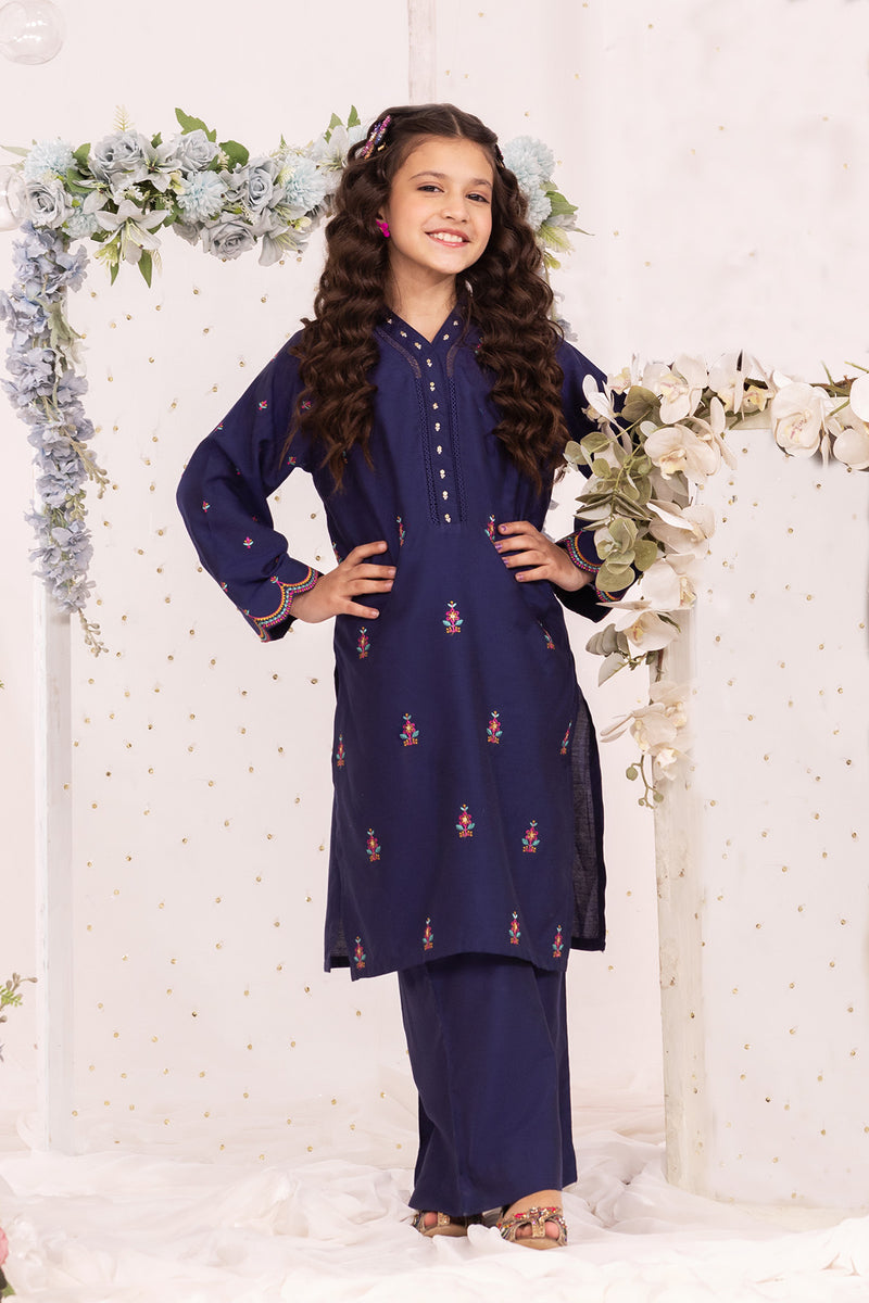 Embellished Kameez with slip & Trousers (GPW-S1005)