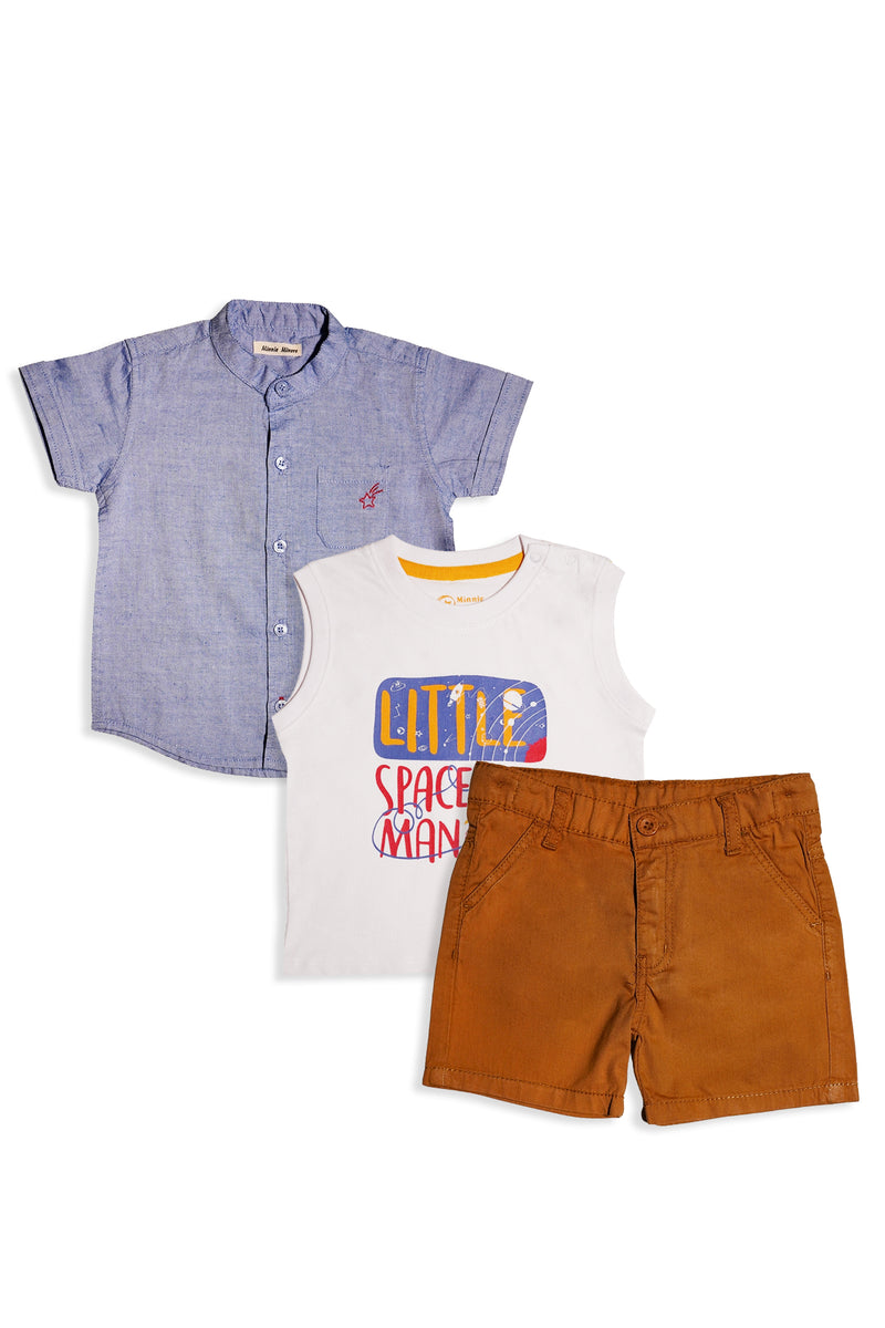 Shirt,T-Shirt With Shorts (ITTSS-032)