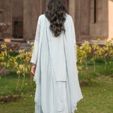 Embellished Kameez & Gharara With Dupatta (GPW-1143)