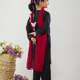 Embroidered Kameez ,Trousers & Dupatta (GSK-600)