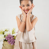 Embellished  Top & Skirt (MMB-SS73)