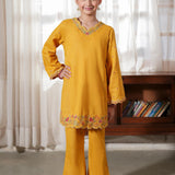 Embroidered Kurti With Trousers (RGKS-29)