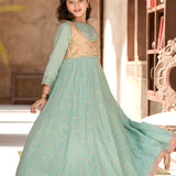 Long Frock With Koti And Straight Trousers (EFW-20)