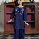 Embroidered Kameez , Waist Coat And Shalwar (GSKM-10)