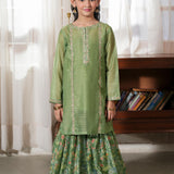 Embellished Kameez, Gharara (DGFS-24)