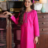Embroidered Rangeen Kurti With Shalwar (RGKS-27)