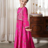 Embroidered Frock With Coti (DGFS-20)