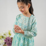 Printed Gharara With Emb Shirt (DGFS-35)
