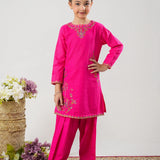 Embroidered Kameez With Shalwar (GSK-626)