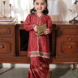 Embroidered Kameez & Gharara (DGFS-26)