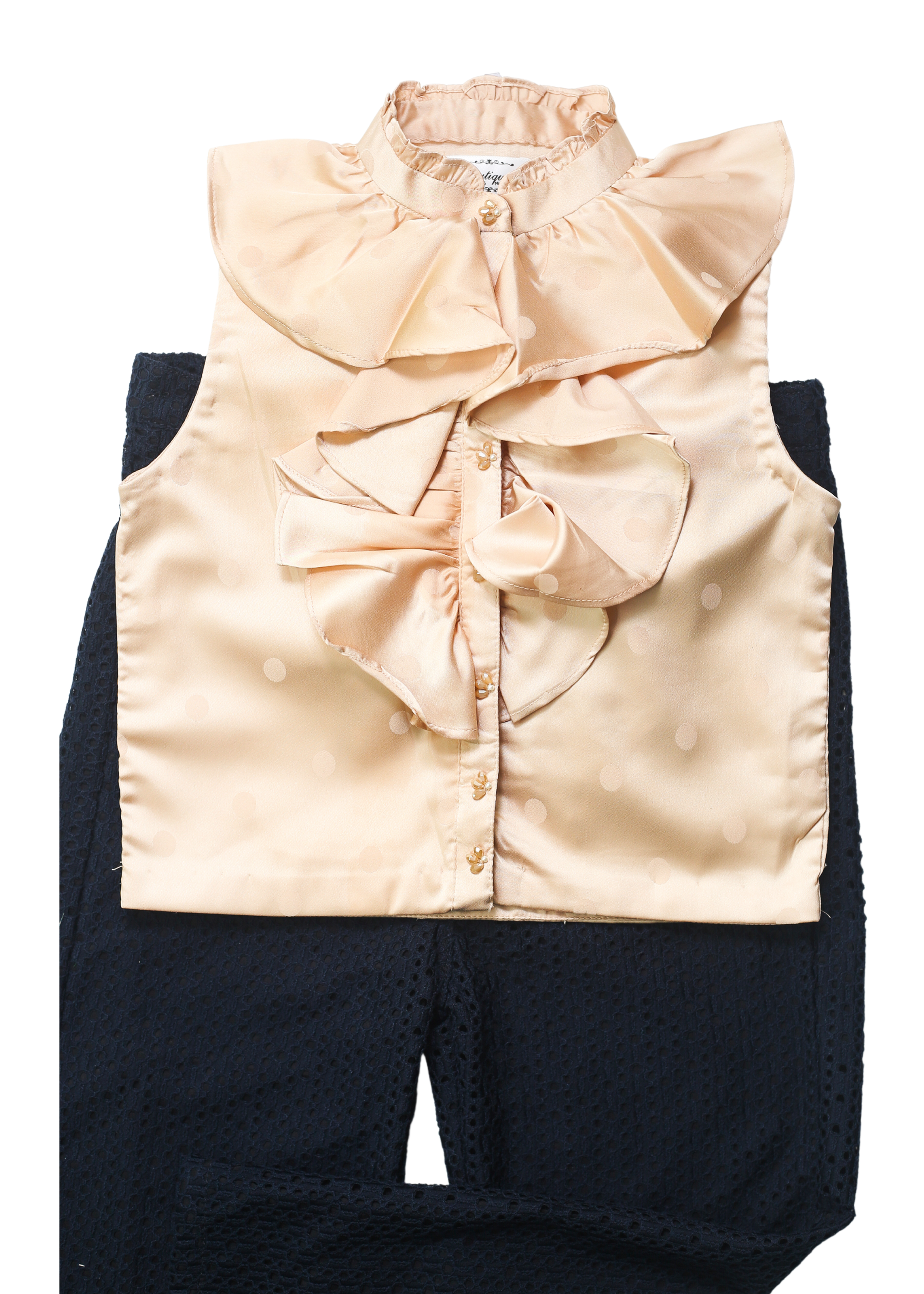 Embellished Top & Capri Pants (MMB-C34)