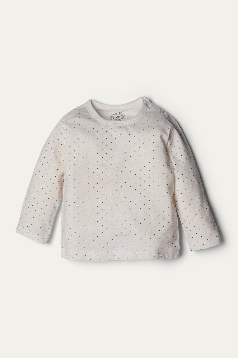 Embroidered Casual Frock & T-Shirt (IF-377R)