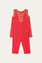 Embroidered Kameez with Trousers (ISK-210)