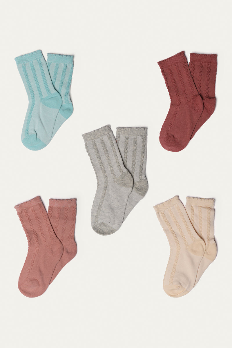 Socks (pack of 5) (GS-159R)