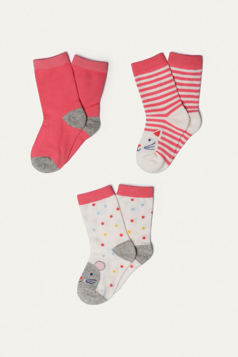 Socks (pack of 3) (GS-153R)