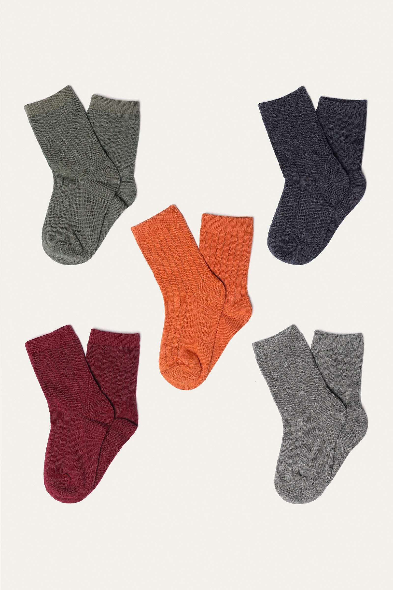 Socks - Soft Cotton/Polyester/Elastane | Assorted - Best Kids Clothing Brands In Pakistan Online|Minnie Minors