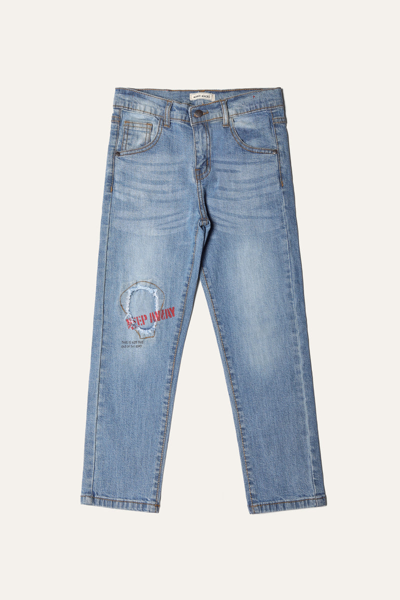 STRAIGHT FIT PANTS (WDT-504R)