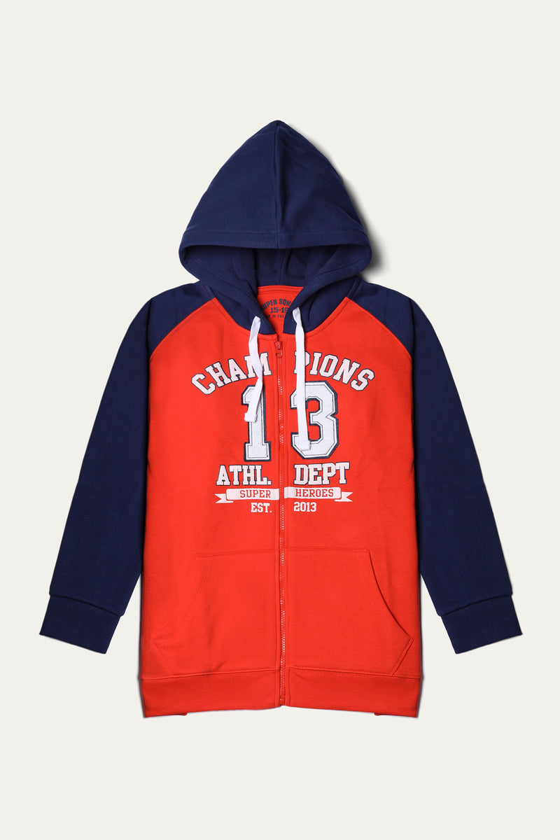 ZIPPER RAGLAN HOOD (SSBKH-51R)
