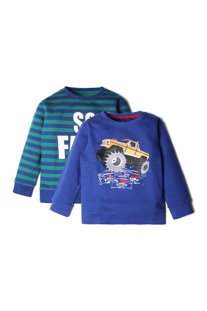 SWEATSHIRTS (PACK OF 2) (BKTPF-08R)