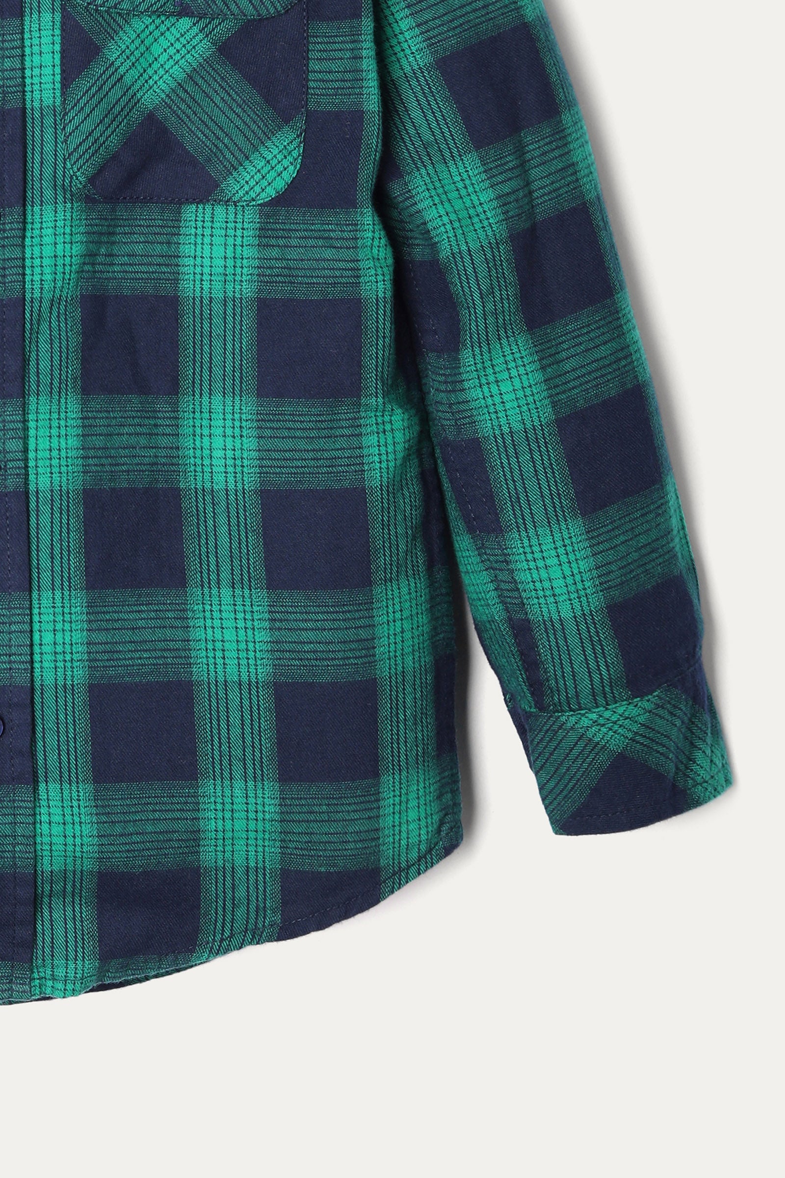 HOODY FLANNEL SHIRT (WBS-962)