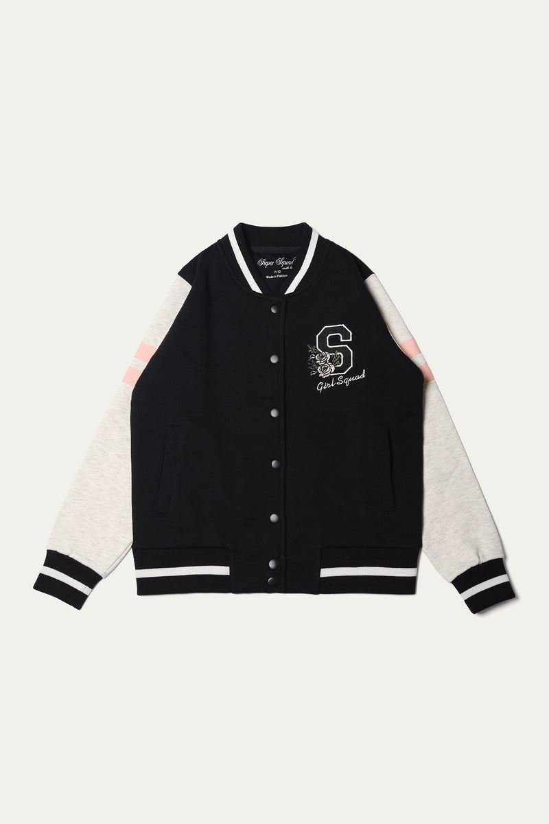 VARSITY STYLE UPPER WITH CONTRAST SLEEVE (SSGKH-51)
