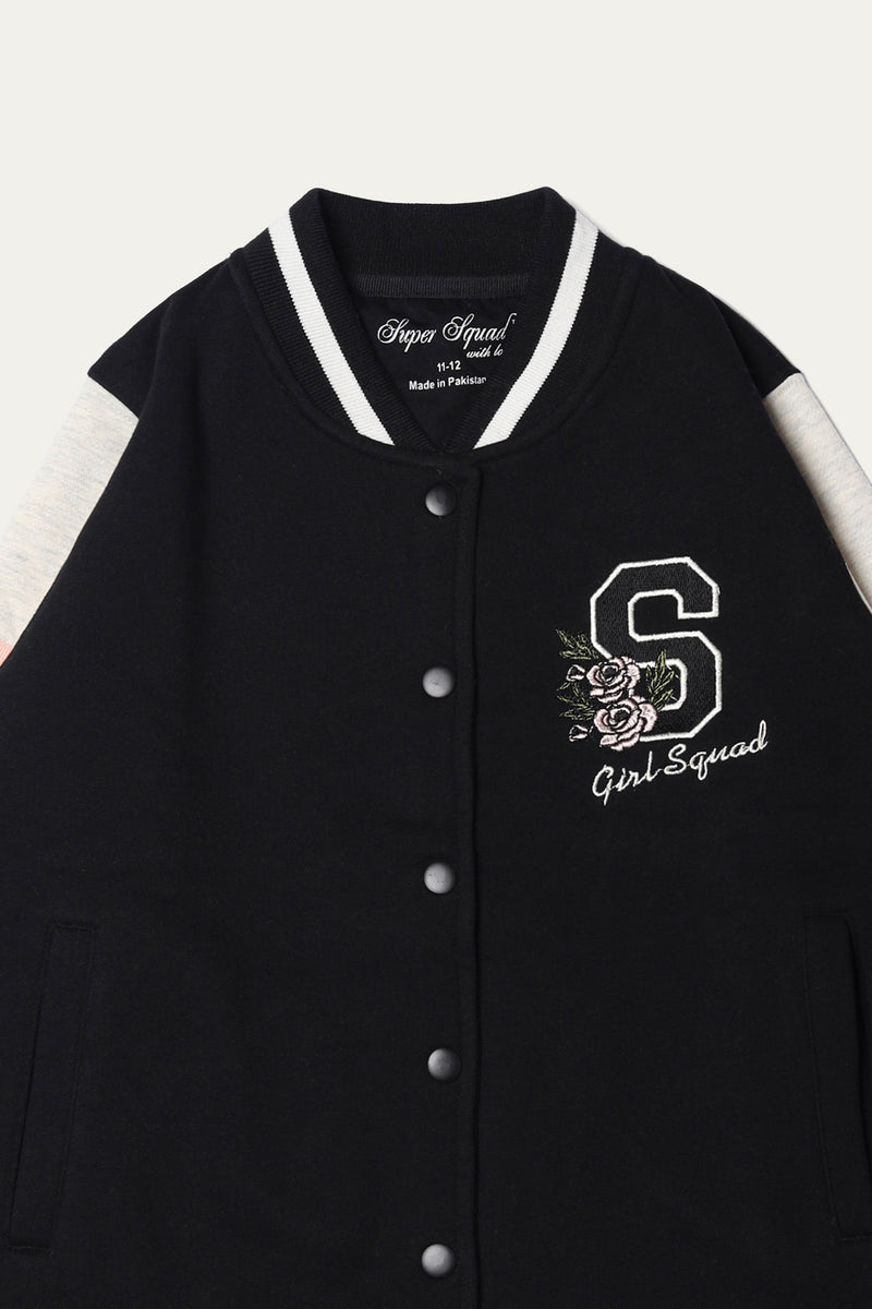 VARSITY STYLE UPPER WITH CONTRAST SLEEVE (SSGKH-51)