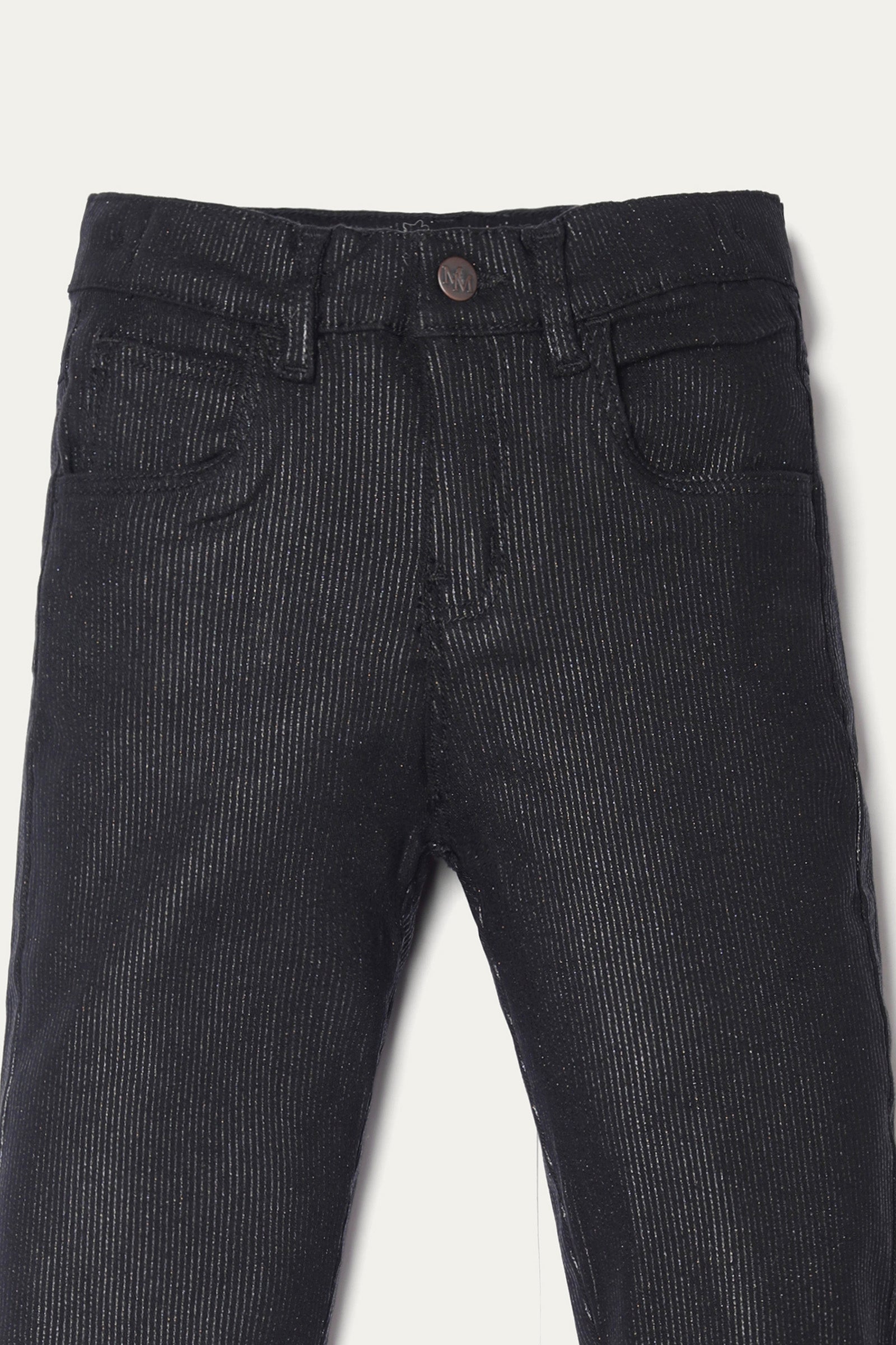 GLITTER PINSTRIPE SKINNY PANTS (DT-252)