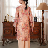 Embroidered Kali Dar Shirt With Straight Pants (DGFS-30)