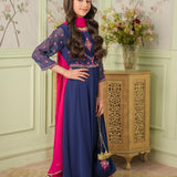 Embellished Kameez Trousers Dupatta & Pouch (GPW-1170)