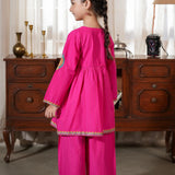 Embroidered Kurti With Trousers (RGKSM-02)
