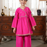 Embroidered Kurti With Trousers (RGKSM-02)