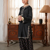 Embroidered Kameez With Farshi Shalwar (DGFS-34)