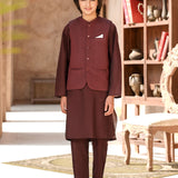 Kurta Trousers & Waistcoat (MSFBSKW-923)